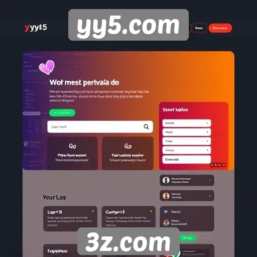 Exploração da interface do usuário no yy5.com