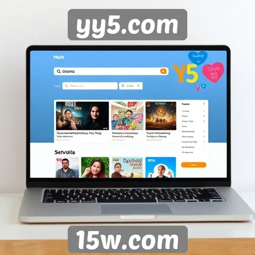 Interface do usuário no yy5.com é otimizada